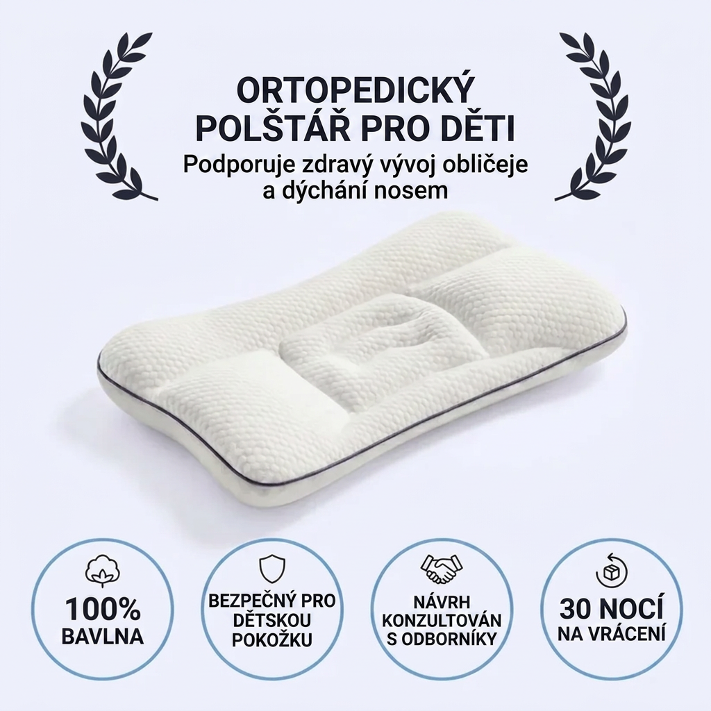 Ortopedický polštář Tulko pro děti